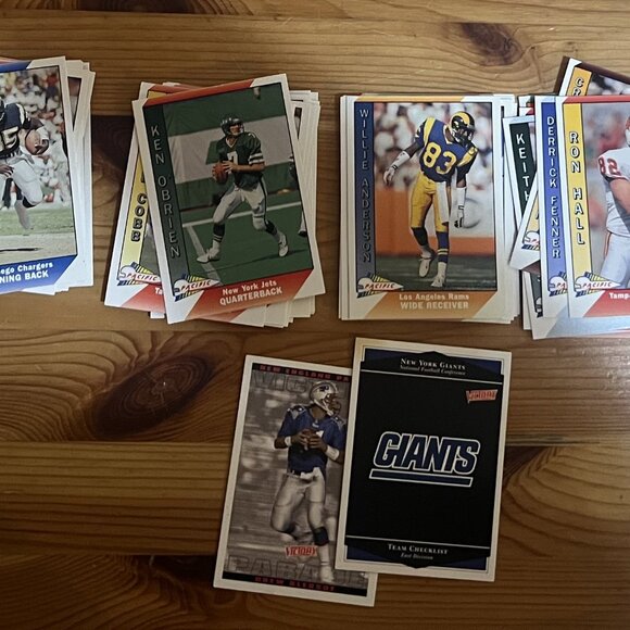 80 NFL Football Card Lot Used Cards - Picture 2 of 2